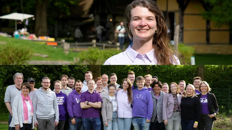 Volt Münster wählt Maren Berkenheide zur OB Kandidatin