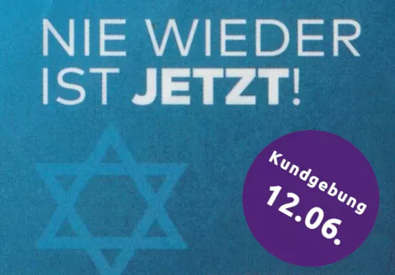 Aufruf zur Kundgebung: Gemeinsam für jüdisches Leben und gegen Antisemitismus auf dem Campus!