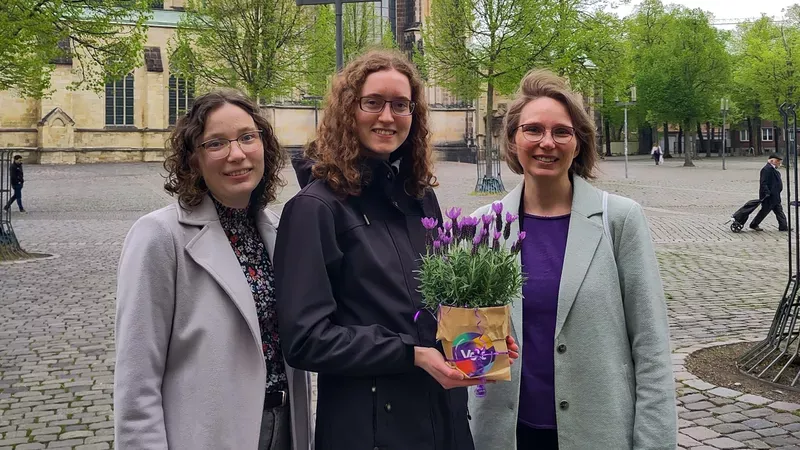 Volt Münster begrüßt 100. Mitglied
