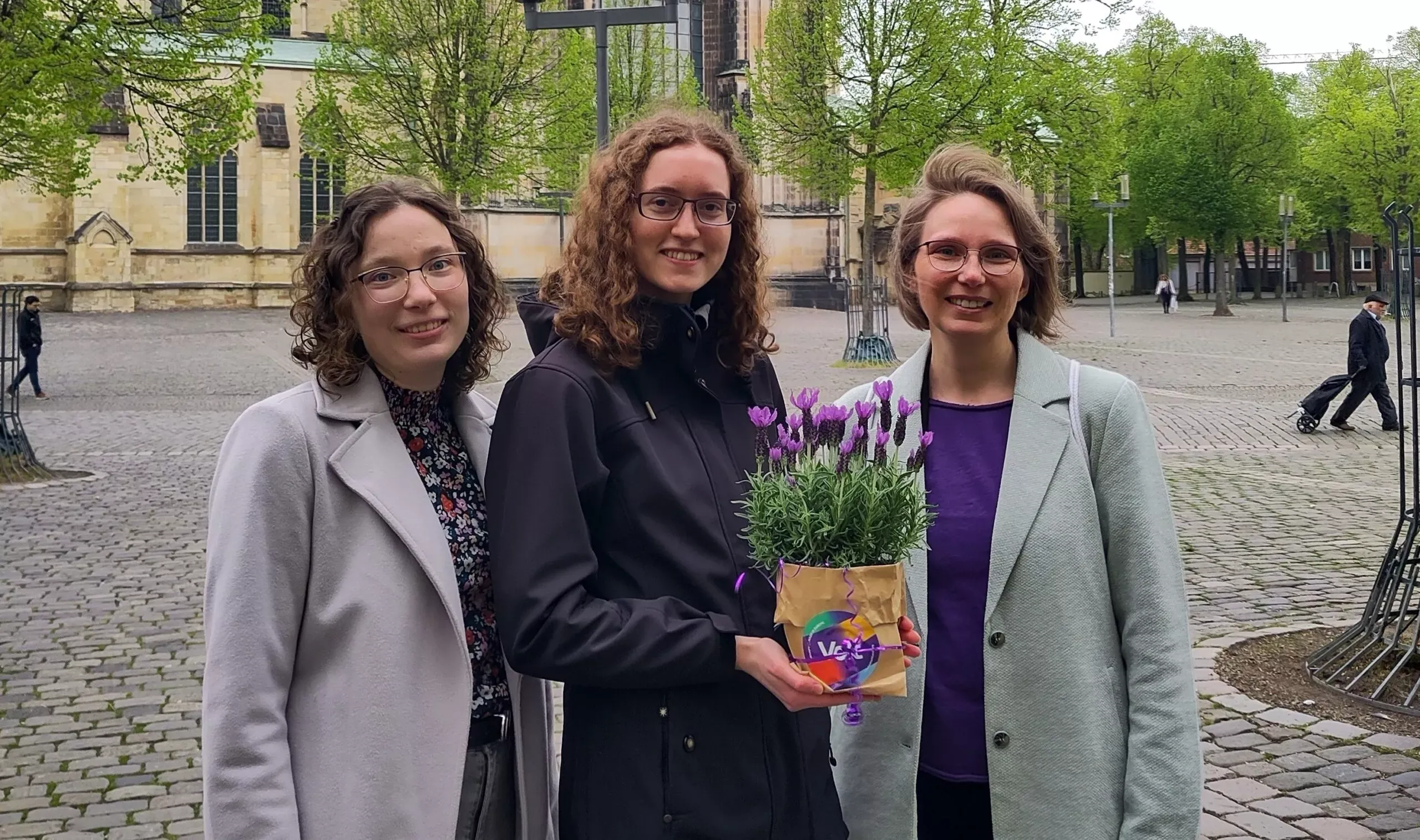 Volt Münster begrüßt 100. Mitglied