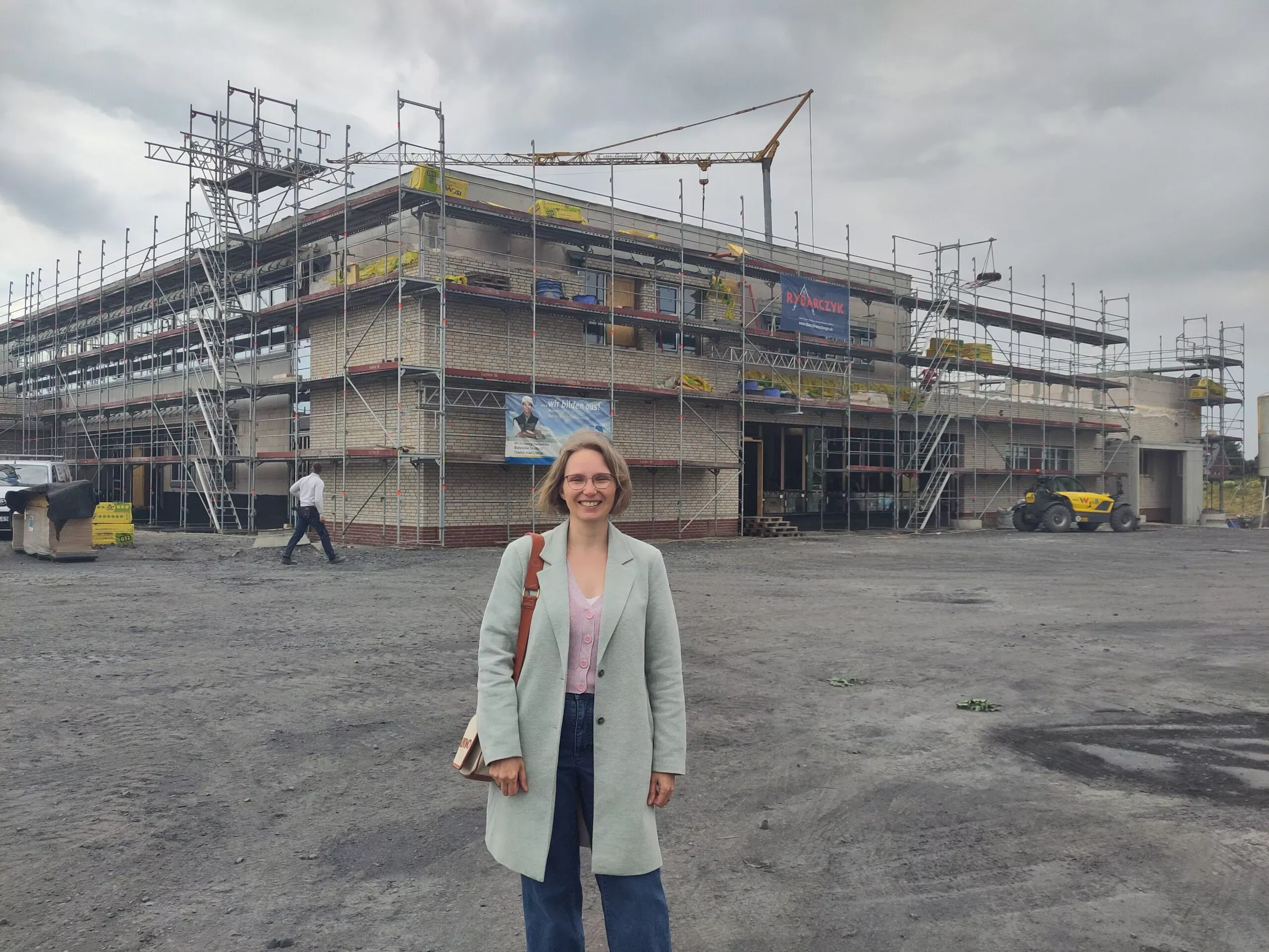 Richtfest der neuen Grundschule im Baugebiet Albachten-Ost